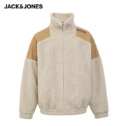 JackJones 杰克琼斯 220309004 男士仿羊羔绒棉服夹克