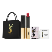 慢津贴：YSL 圣罗兰 细管纯口红限定礼盒（小金条21#2.2g+香水1.2ml+乳液1ml）