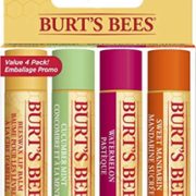 天然保湿！ BURT'S BEES 小蜜蜂 天然保湿唇膏 4.25g 4支 到手68.75元