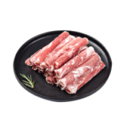 PLUS会员：西鲜记 盐池滩羊 原切羔羊肉卷300g/袋 *4件 赠 原切羔羊肉串 240g/袋