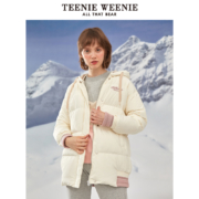 聚划算百亿补贴： TeenieWeenie 维尼熊 TTJD94V72W 女士中长款羽绒服