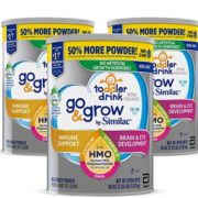 Similac 美国雅培 Go & Grow Non-GMO 幼儿奶粉 3罐装 *3件  含税到手约394元