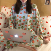 慢津贴：梦安妍 女士长袖家居服套装