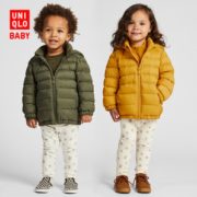 UNIQLO 优衣库 婴幼儿WARM PADDED拉链连帽外套