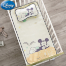 迪士尼宝宝（Disney Baby）婴儿凉席儿童冰丝席宝宝午睡婴儿床凉席枕头夏季儿童凉席两件套 梦想米奇120*60cm