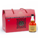 致中和 五加皮酒 32度养生保健酒含白酒 秘制黑盖小酒 100ml*10瓶 礼盒装