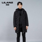 11日0点、双11预告：利郎 Q8DRF2091Y 中长款连帽羽绒服