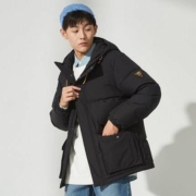 11日0点、双11预告：A21 R404115020 男士连帽工装羽绒服