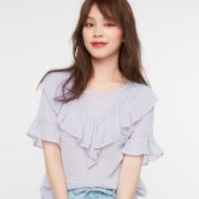 11日0点！ CacheCache 7407033918 女士荷叶边衬衫 40元