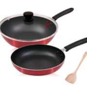 COOKER KING 炊大皇 炒锅30cm+煎锅24cm 溢彩两件套