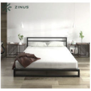 ZINUS 际诺思 北欧简约现代光阴铁艺床 150*200cm