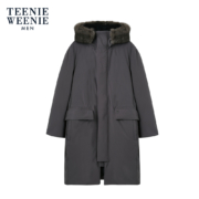聚划算百亿补贴：TeenieWeenie TNJD98803I 男装中长款加厚羽绒服