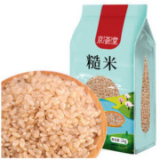 京荟堂 糙米 真空装大米粥米伴侣 1000g *2件