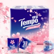 Tempo 得宝 手帕纸 淡雅樱花味 4层加厚7张12包