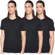 Emporio Armani 阿玛尼 男士纯棉圆领T恤衫 3件装 含税到手约193元