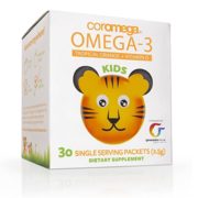 Coromega 高乐美嘉 DHA儿童深海鱼油咀嚼包（橙味）30包  到手约￥118.14