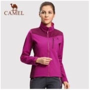 CAMEL 骆驼 A6W149125 女士冲锋衣外套