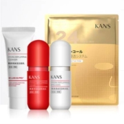 KANS 韩束 红胶囊水20ml+乳20ml +洁面30g+金刚侠面膜1片