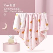 蓬松柔软！gbHOME 婴幼儿 超柔透气空调盖毯