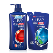 聚划算百亿补贴:CLEAR 清扬 男士去屑洗发水 多效水润养护 450g+200g