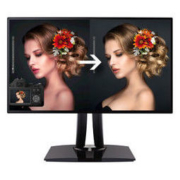 优派（ViewSonic）小黑 27英寸2K四边微边框IPS旋转升降专业级显示器（VP2768）