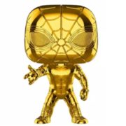 金色纪念版 FUNKO POP！复仇者联盟·漫威10周年 钢铁蜘蛛侠电镀公仔手办 到手53.47元