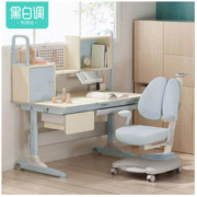黑白调学习时光 启智款 HZH032099PM 儿童学习桌椅套装