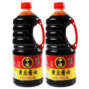 【中坝旗舰店】黄豆酱油1.28L*2瓶