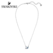 双11预售： SWAROVSKI 5521074 蓝色天鹅项链