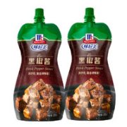 百亿补贴！McCormick 味好美 黑胡椒酱 230g*2袋 11.9元包邮