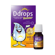 21日0点、考拉海购黑卡会员： Baby Ddrops 儿童维生素D3滴剂 600IU 2.8ml*2