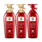 Ryo 吕 红吕 染烫修复洗发水护发素套盒 500ml*3瓶