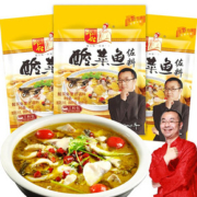 邓仕！川味酸菜鱼料包318g*3袋