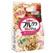 Calbee 卡乐比 水果麦片 苹果多多口味 600g/袋 *3件