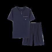 nautica/诺帝卡  NTJS020033 男士 短袖短裤家居套装