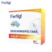 德国原装进口 Fertig 12效合一 洗碗机专用洗碗粉块 480g*2盒