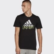 adidas 阿迪达斯  男运动型格短袖T恤