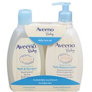 白菜！Aveeno 艾维诺 婴儿护理套装 洗沐二合一354ml+保湿乳液354ml