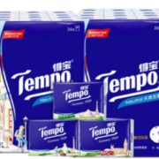 88VIP！ Tempo 得宝 欧式印花手帕纸 4层*7片*72包