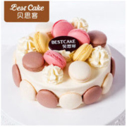 京东PLUS会员、限地区： Best Cake 贝思客 马卡龙の吻蛋糕 450g