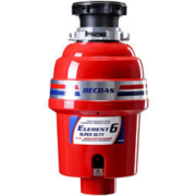 13日0点截止： BECBAS 贝克巴斯 ELEMENT6 食物垃圾处理器 红色