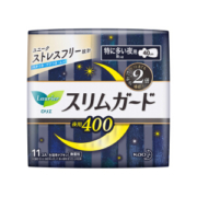 Laurier 乐而雅 零触感 特薄超特长夜用卫生巾 40cm 11片 *7件