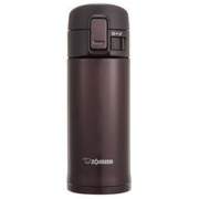 ZOJIRUSHI 象印 直饮不锈钢保温杯 褐色 360ml