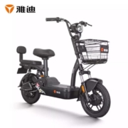 雅迪  yadea 电动车 小金鼠 新国标 48V12AH 锂电池