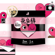 有券的上： kotex 高洁丝 夜安裤 夜用裤型卫生巾 M/L 2片 *8件