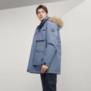 双11预售：网易严选   男式鹅绒加厚工装风羽绒服