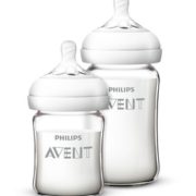 AVENT 新安怡 硅胶护层 婴儿玻璃奶瓶 125ml+240ml