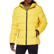 官网1300元！XS码！Superdry 极度干燥 Sports Puffer 男士拉链连帽棉服夹克 M5010227A  486.48元含税直邮