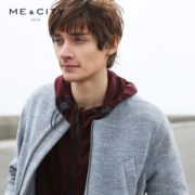 11日0点！ME&CITY 514326 男士中长款毛呢大衣