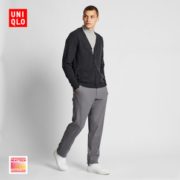 UNIQLO 优衣库 418921 男士弹力修身长裤